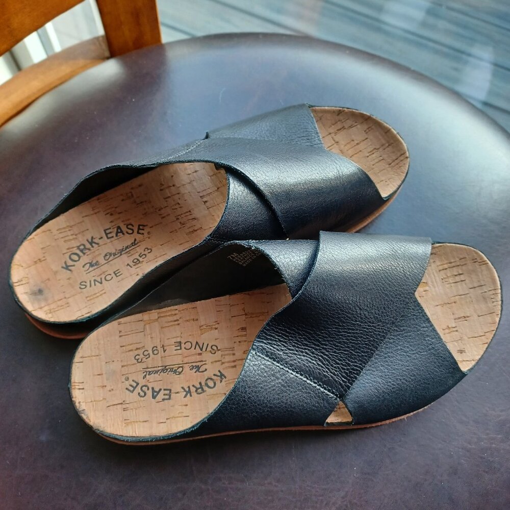 Cork-Ease Slides Sandals Shoes 7